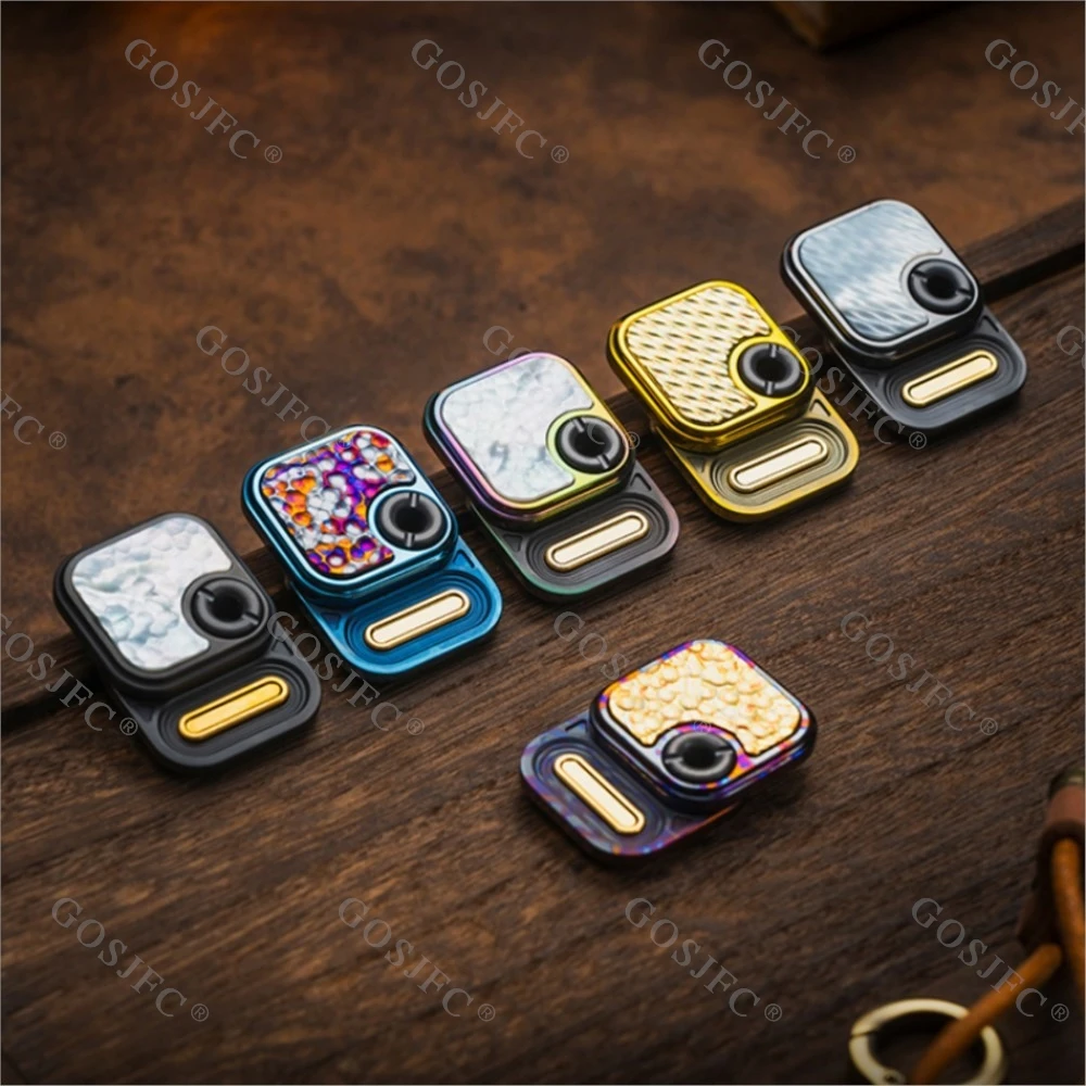 01EDC Mini cubos de juego TOAST Fidget Slider juguetes mecánicos para aliviar el estrés juguetes Fidget accesorios de oficina aparatos para aliviar la ansiedad