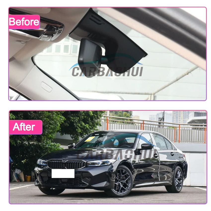 

Car DVR 4K Dash Cam Camera Video Recorder Easy Installation For BMW 3 Series 330Li I3 eDrive40L 2025 2026 Plug and Play Dashcam