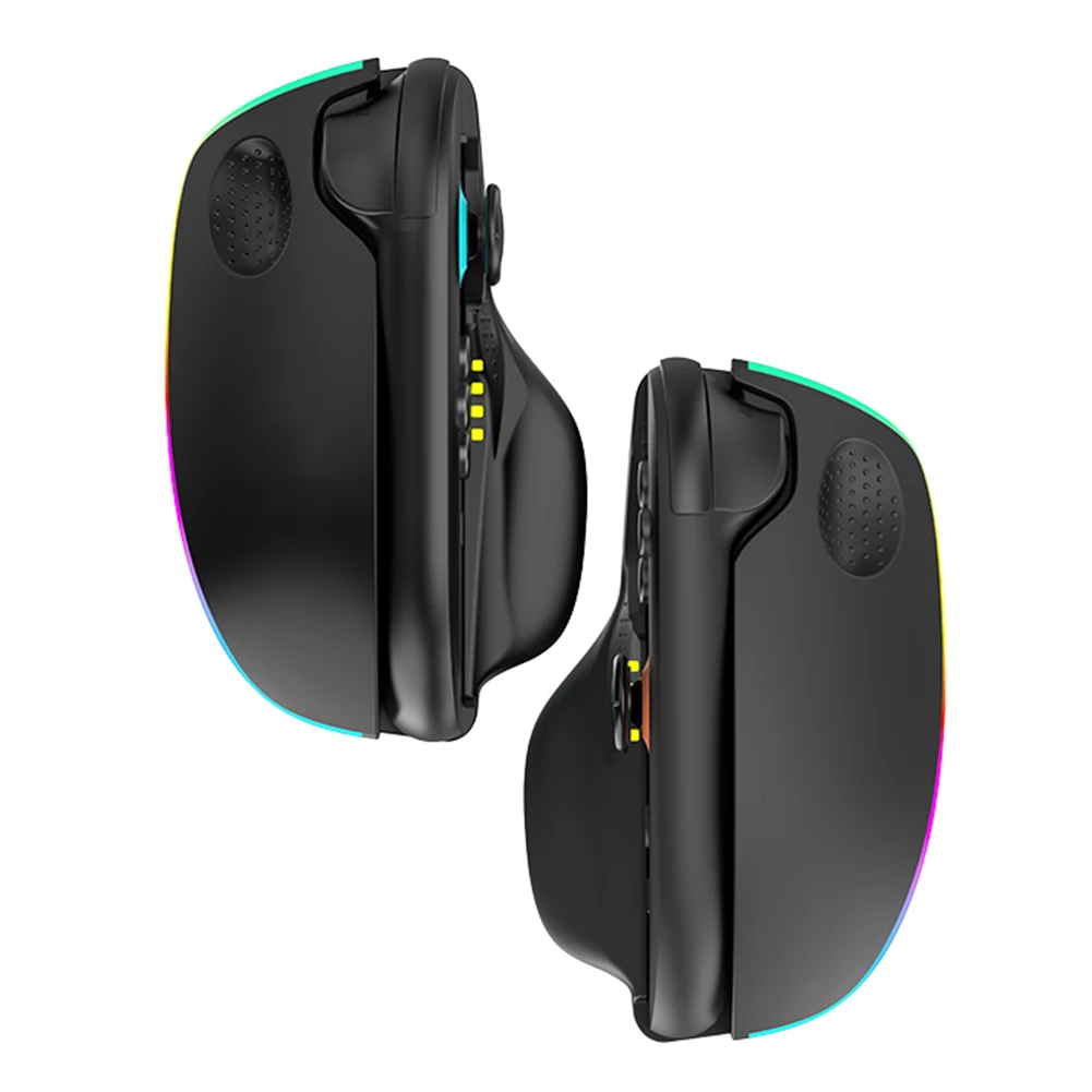 1 Pair Gaming Controller Mouse Stable Control for Shooter Games Hand Grip Set Desktop Mouse Mode Holder for Switch 2 Accessories