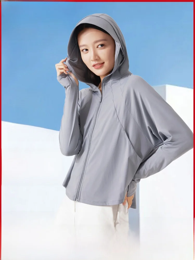 

Женская уличная одежда Banana Le с защитой от УФ-излучения, шляпа с широкими полями из ледяного шелка, дышащая, ультралегкая, нейлоновая