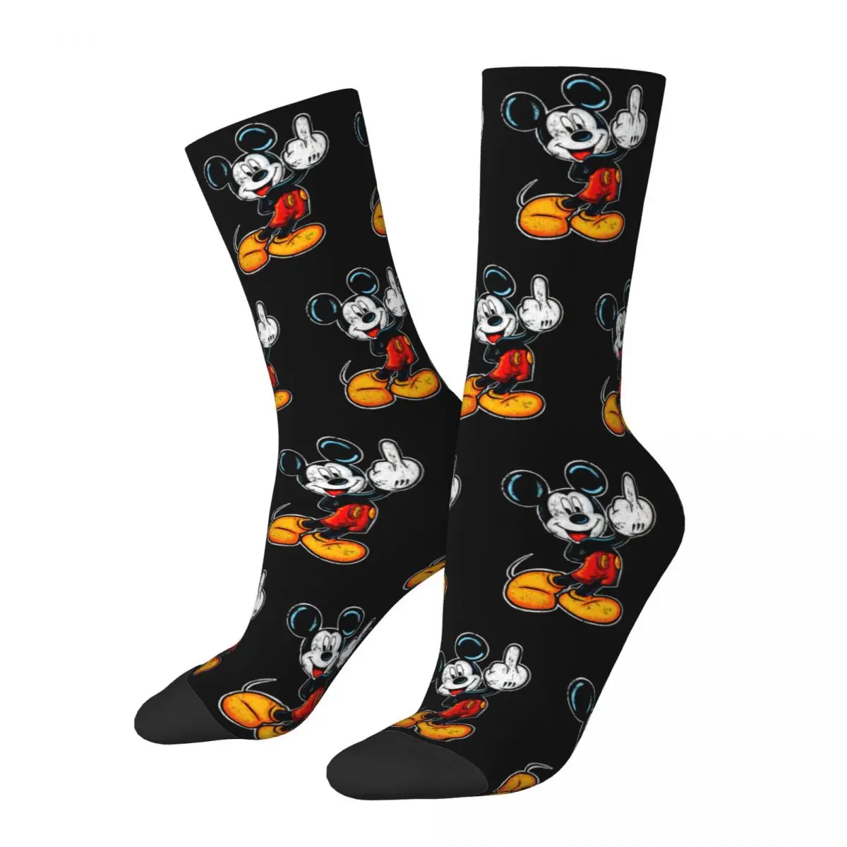 Fashion Men\'s Socks Hip Hop Mickey Sock Cartoon High Quality Women\'s Socks Spring Summer Autumn Winter