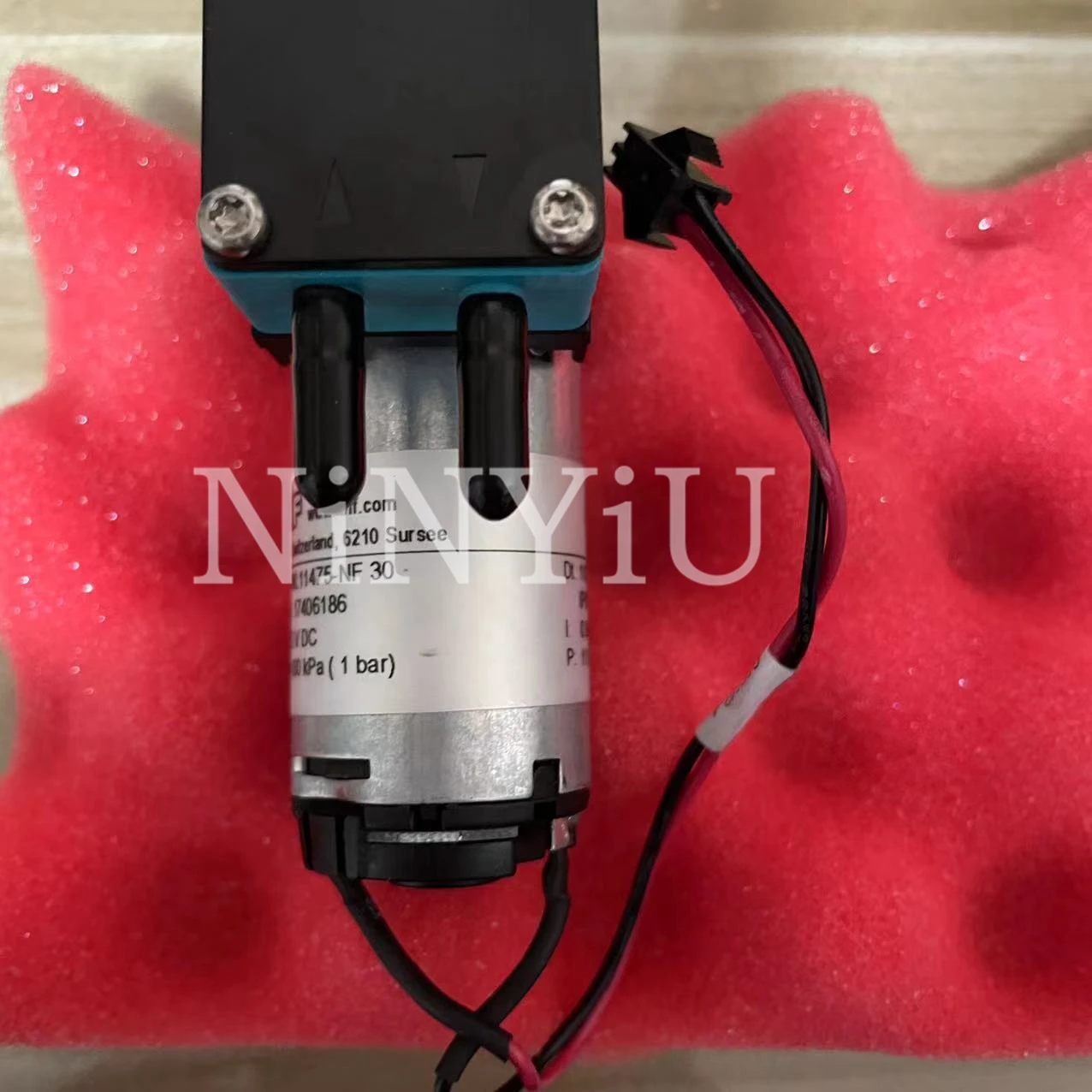 Original KNF NF30 12V Pump for Mindray BC20S BC30S BC-5100 BC-5300 BC-5380 BC-5390 Waste Liquid Pump Vacuum Pump