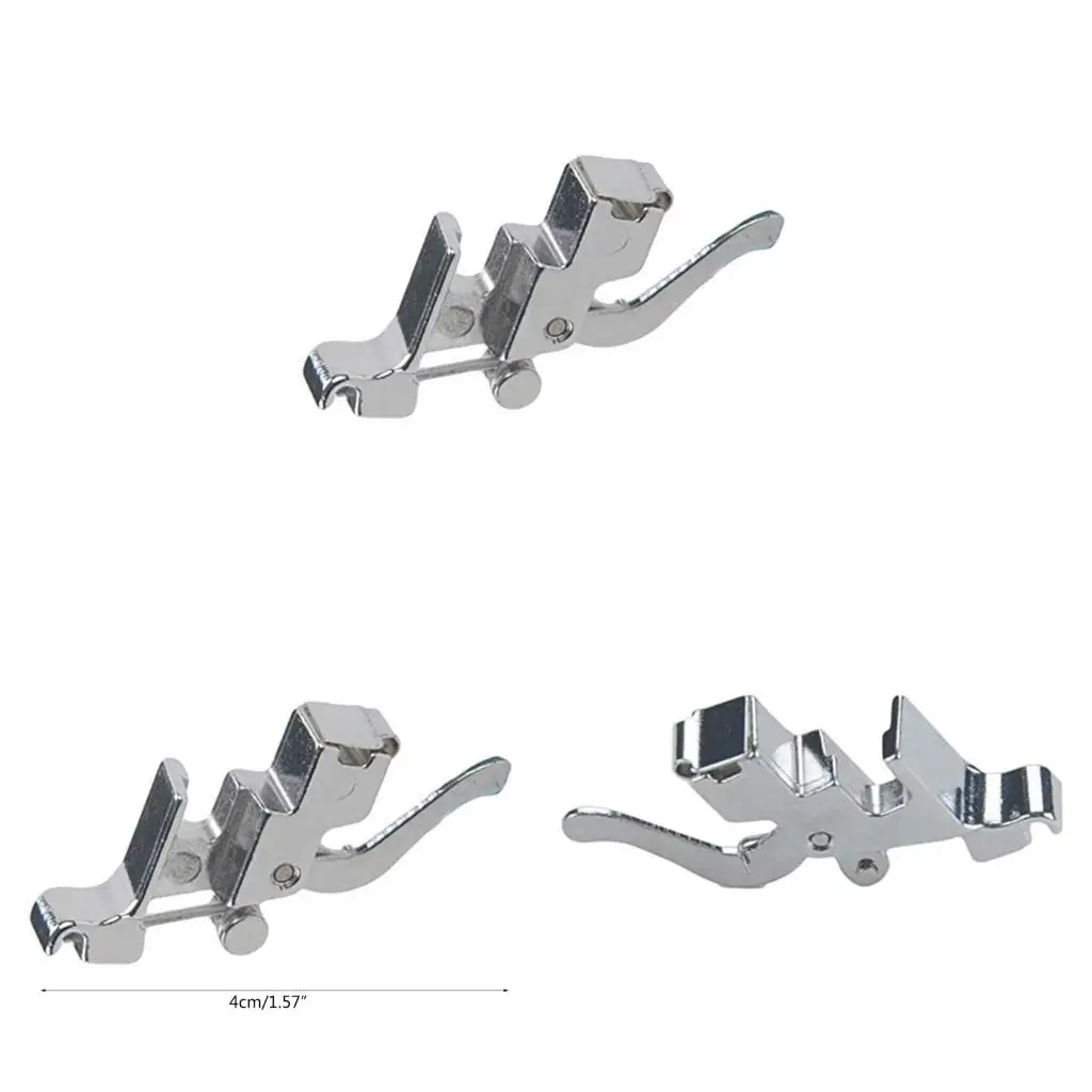 Snap-on-Nähfußadapter mit niedrigem Schaft für Nähmaschinen, Stahlkonstruktion
