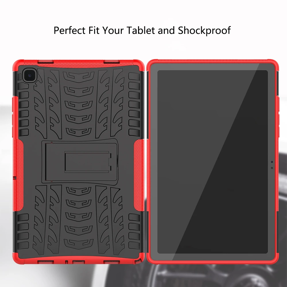 Case For Samsung Galaxy Tab A8 case SM X205 X200 A7 Lite T220 A7 T500 A 10.1 T510 T580 8 T290 Shockproof PC Silicone Case Cover