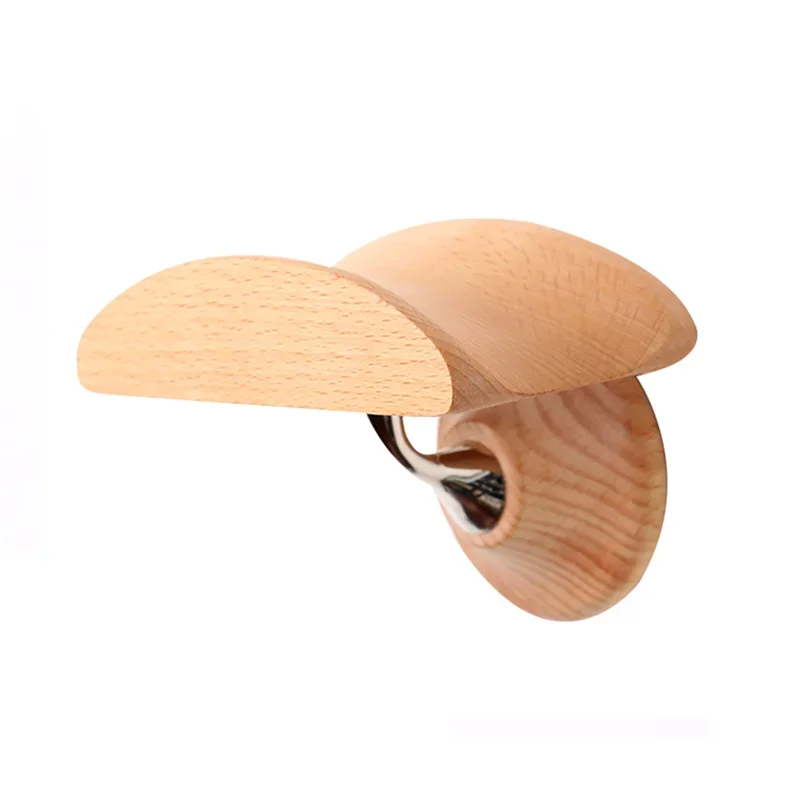 Soporte Universal de madera para auriculares, colgador montado en la pared, gancho para auriculares, estante de exhibición de Metal, accesorios para auriculares