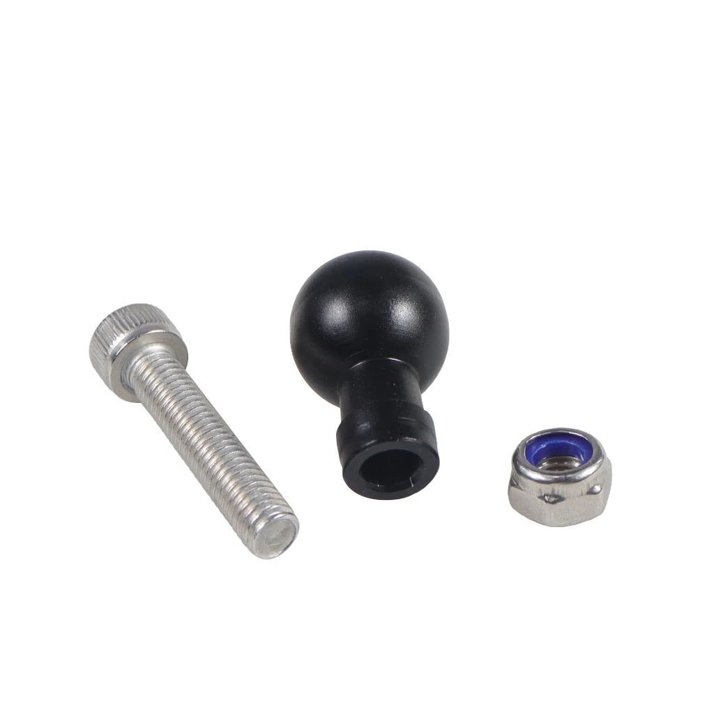 17mm Kugelkopf Adapter halterung Aluminium legierung für Stativ Motorrad Fahrrad GPS Clip Ständer Anschluss Handy halterung – Detail 15