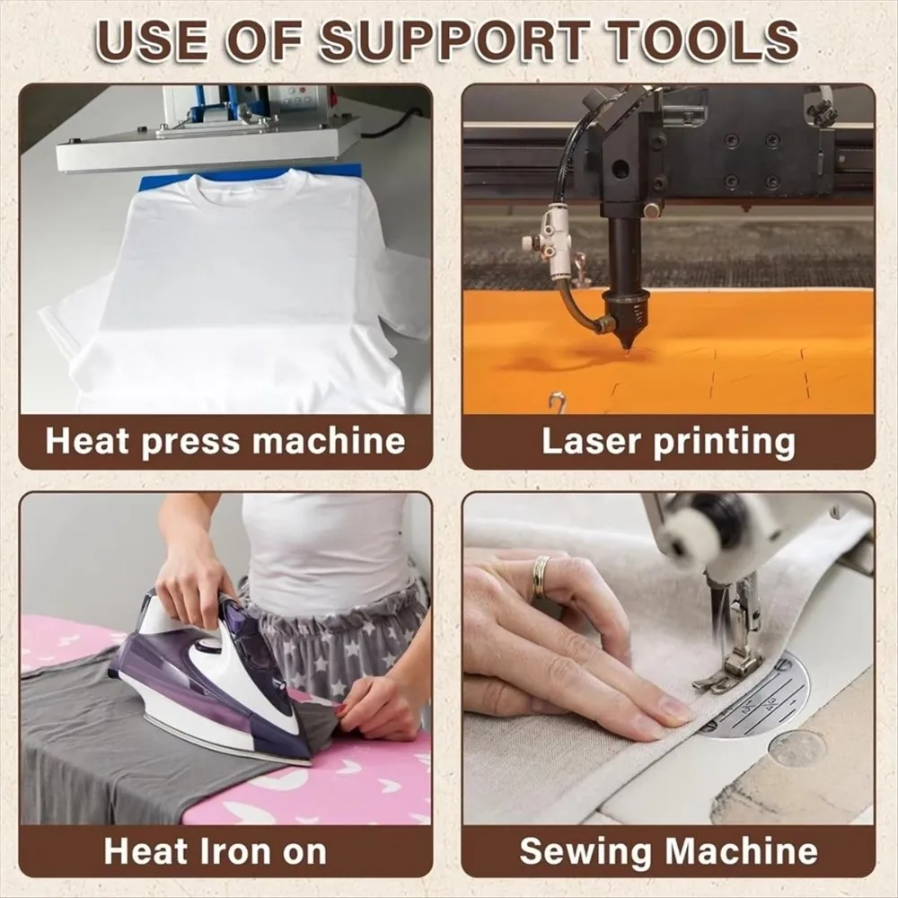 

5/10Pcs PU Leather Leatherette Hat Patches 6.5cm Handmade Artificial Leather Patches Wear-resistant Durable Brown