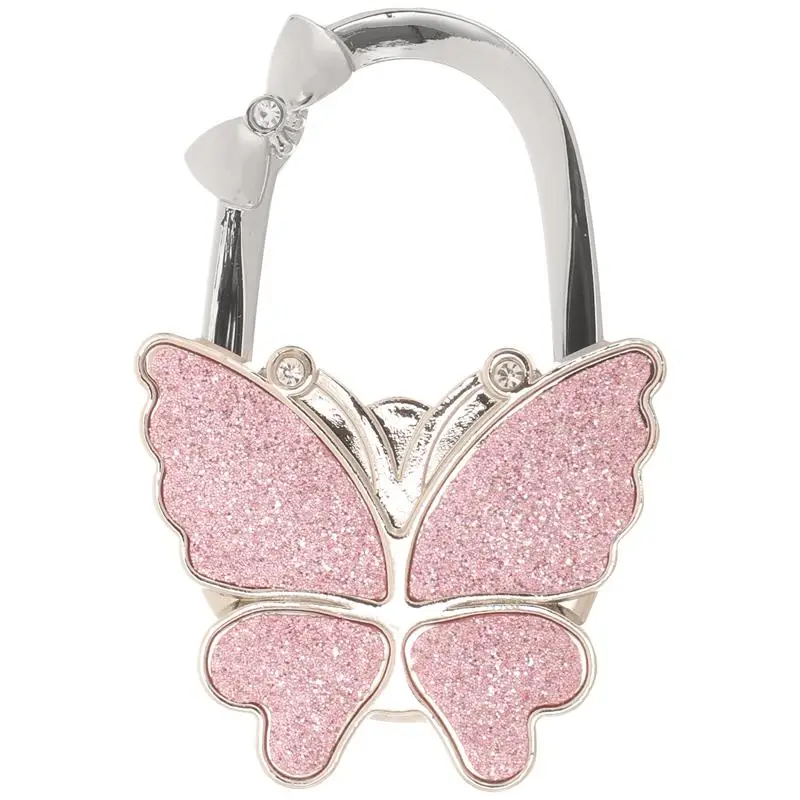 

Office Desk Bag Hook Butterfly Handbag Holder Decorative Bag Hook Purse Holder Hook For Student Handbag Hanger Home Decor