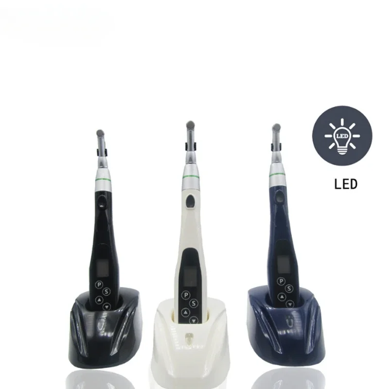 Dentals wireless e connect endodontics motor with LED mini head 16:1 low speed handpiece