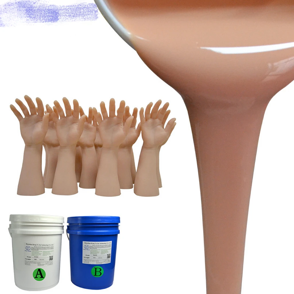 DIY Human Prosthetic Milk Special Liquid Silicone Material Flesh-Colored Liquid Silicone Rubber