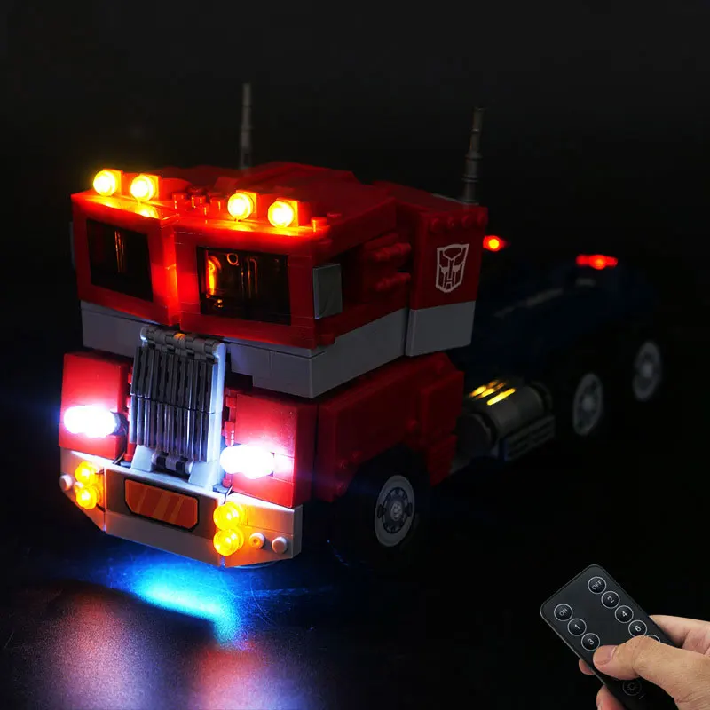 LED Light สําหรับ LEGO 10302 Optimus Prime ใช้งานร่วมกับ 10203 ไอเดีย DIY ของขวัญ (ไม่รวม Building Blocks ชุดอิฐชุด)