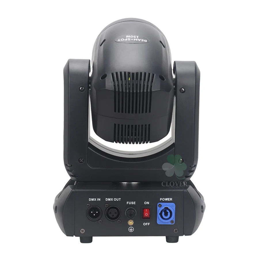 Imagem -04 - Mini Led Moving Head Light Ponto de Feixe 18 Prismas Rotativas Dmx Stage Effect Disco dj Bar Wedding Club sem Dever 150w Pcs