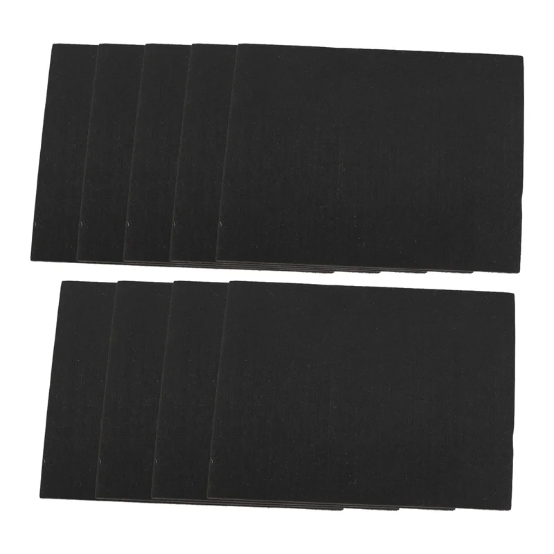 AA81-9 Pieces 8 Inch X 6 Inch X 1/5 Inch Furniture Felt Pads Self Adhesive, Cuttable Felt Chair Pads, Anti Scratch Floor