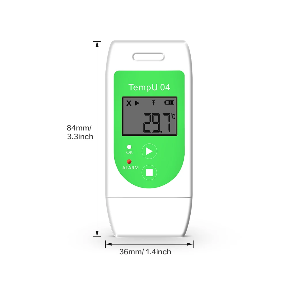 

TempU04 Reusable and Waterproof Usb Temperature Data Logger RC-5
