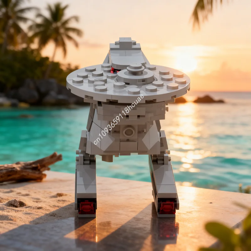 

210pcs MOC Space Keith Class Scout Model Building Blocks Architecture Assemble DIY Christmas Gifts Creative Education Toy Idea