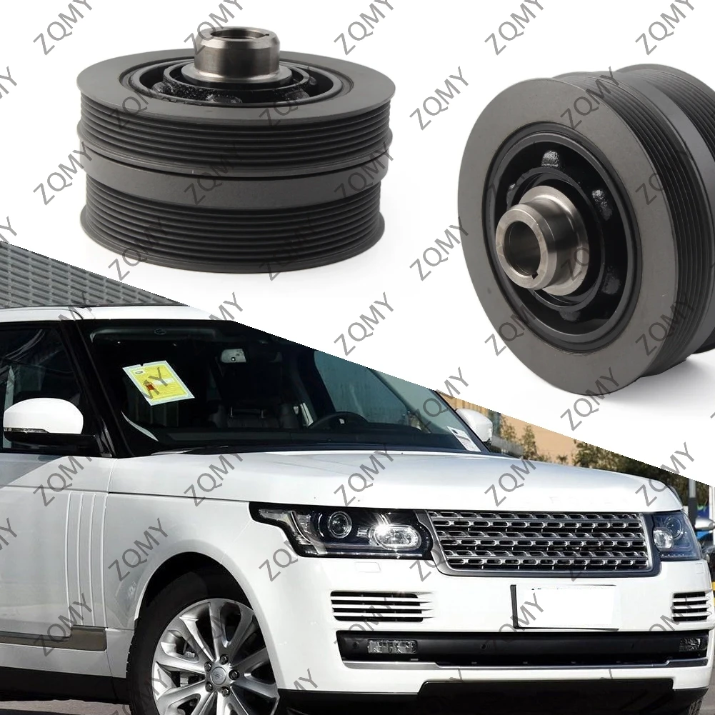 

Auto Motor Engine Crankshaft Pulley LR124257 For Land Rover Range Rover Discover 4 Discover 5 LR4 LR5 For Jaguar XE XF XJ XK