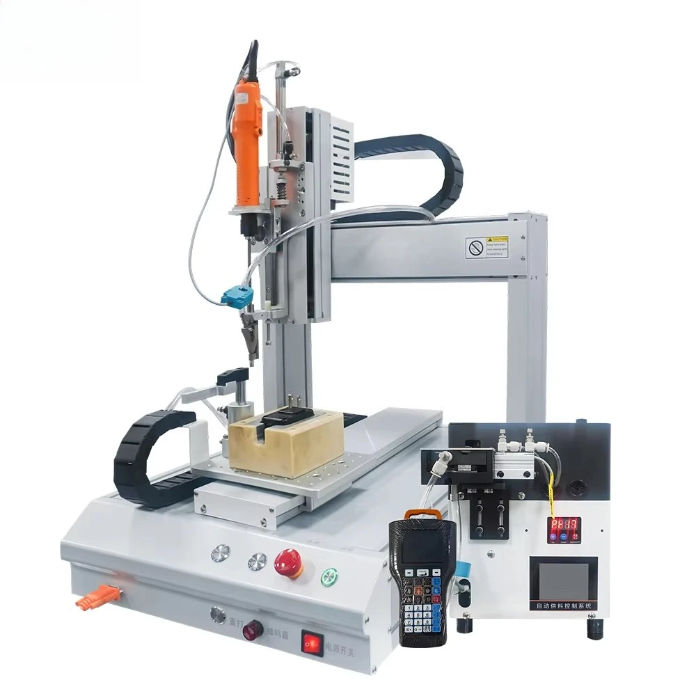 Desktop Automatic Screw Tightening Machine Screw Feed Equipment Electric Screwdriver Tool of ShenZhen Factory Manufacturing