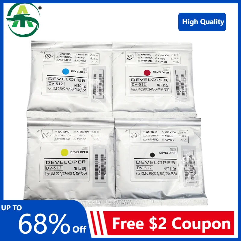 

1PCS DV512 Developer Powder for Konica Minolta C224 284 364 454 554 C284 C364 C454 C554 C554e High Quality Import