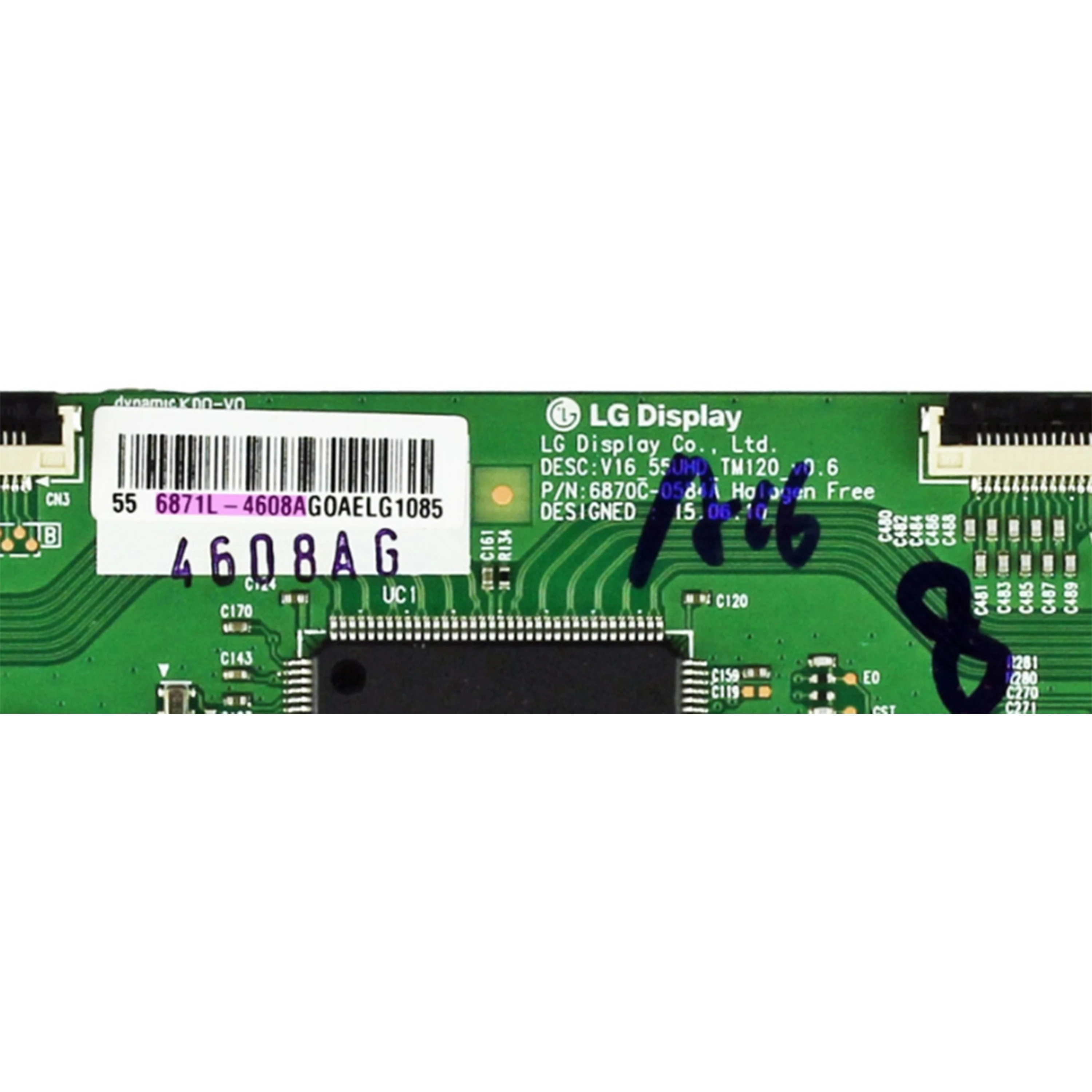 Genuine 6870C-0584A 6871L-4608A 6871L-4293B 6870C-0584B 6871L-4682A T-CON Board is for 43PFL5603/F7 49UH620V 55PFL5601/F7 TV