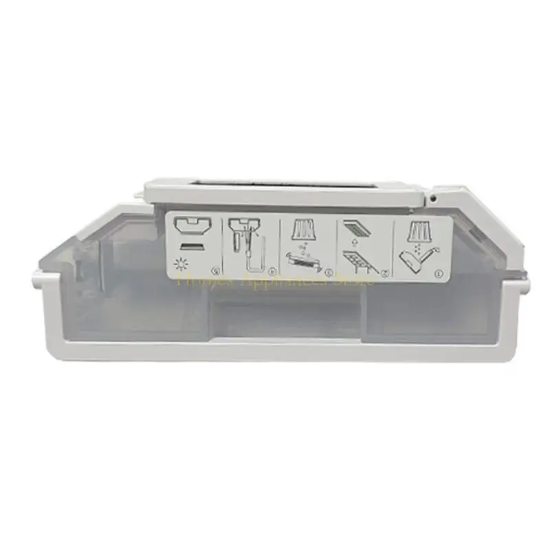 D0AB Cajas recolección polvo plástico Cajas basura Accesorios para vacío para modelo T30Pro