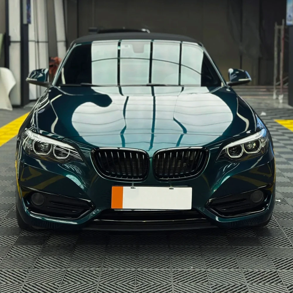

Автомобильная наклейка, британская гоночная зеленая металлическая пленка для автомобиля, наклейка для домашних животных, без пузырьков, автомобильные наклейки, автомобильные аксессуары, внешний интерьер