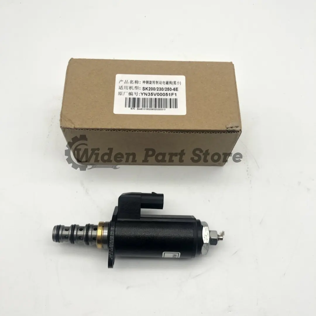 YN35V00051F1 Solenoid Valve 24V for New Holland E135BSRLC E80BMSR E215B Kobelco SK200-8 SK230-8 SK350-8