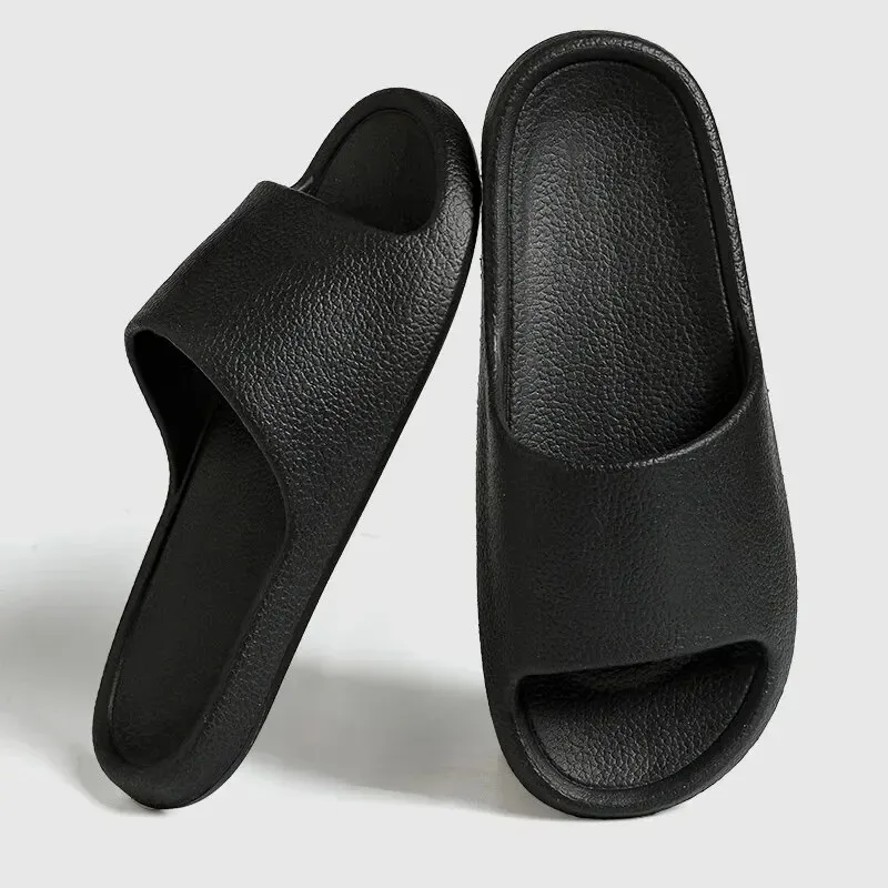 EVA Men Sandals Flip Flops Man Slippers Solid Color Simple Non-slip Soft Sole Comfortable Shower Slippers Outdoorf Couple Shoes