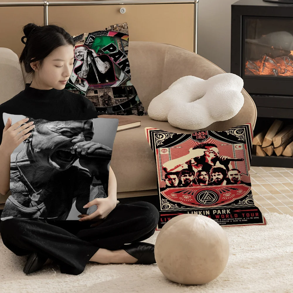 

Чехол для подушки Rock L-Linkin And-Park 30x50, полиэстеровые диванные подушки, декоративные подушки, украшение для дома, наволочка