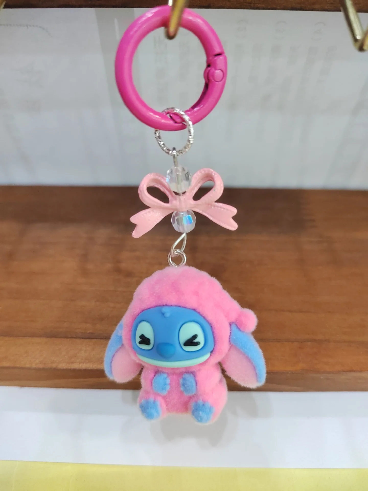 

New Stitch keychain cute bag accessory mobile phone accessory desktop ornament car decoration accessory accessory gift
