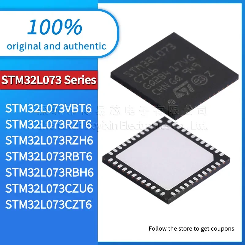 

Original genuine STM32L073VBT6 STM32L073RZT6 STM32L073RZH6 STM32L073RBT6 STM32L073RBH6 STM32L073CZU6 STM32L073CZT6