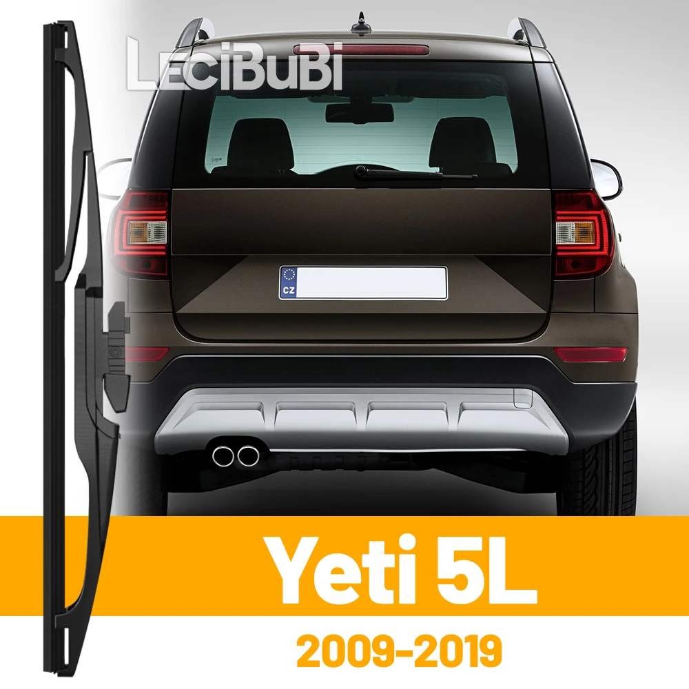 Für Skoda Yeti 5L 2009-2019 2010 2011 2012 2013 2014 Heckscheibe Scheibenwischerblatt Heckklappe Fensterwischer Zubehör