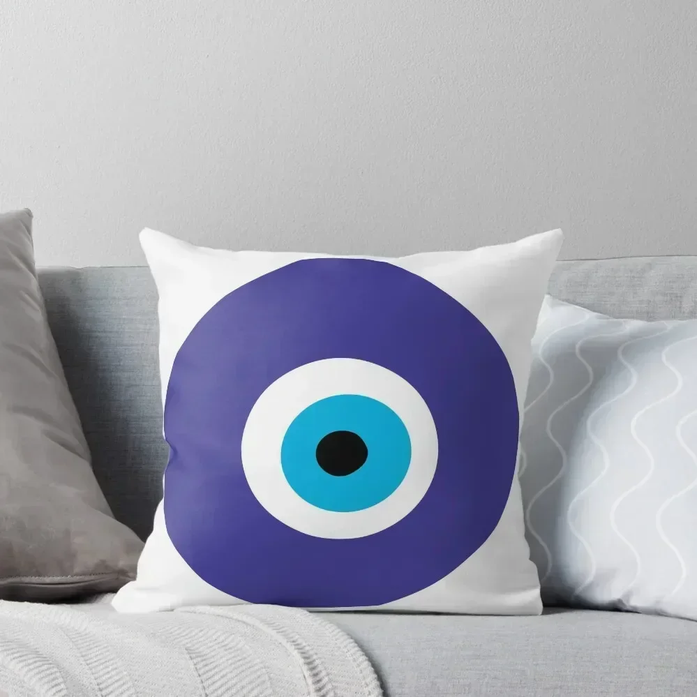 

Blue Türkey Eye, Nazar Boncuk, Blue Eye Throw Pillow Christmas Pillows Christmas Pillow Covers pillow