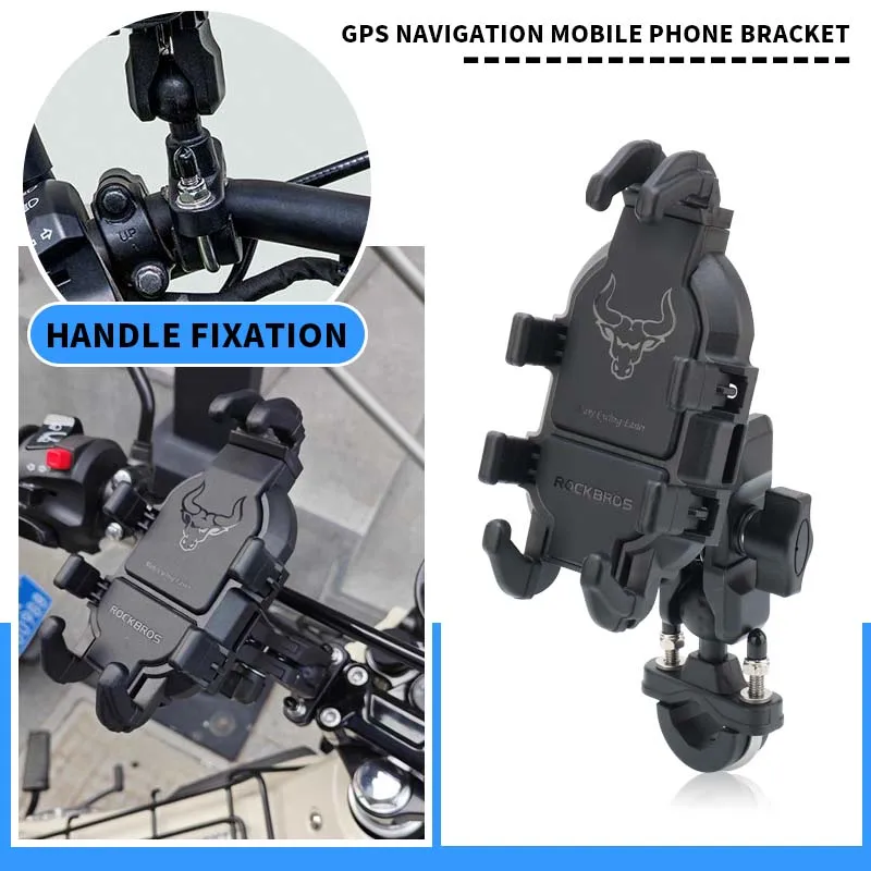 For S1000XR S1000R S1000RR F800R K1300R K1200R K1200S Motorcycle GPS Navigation Mobile Phone Bracket Front Fork Decorative Cover