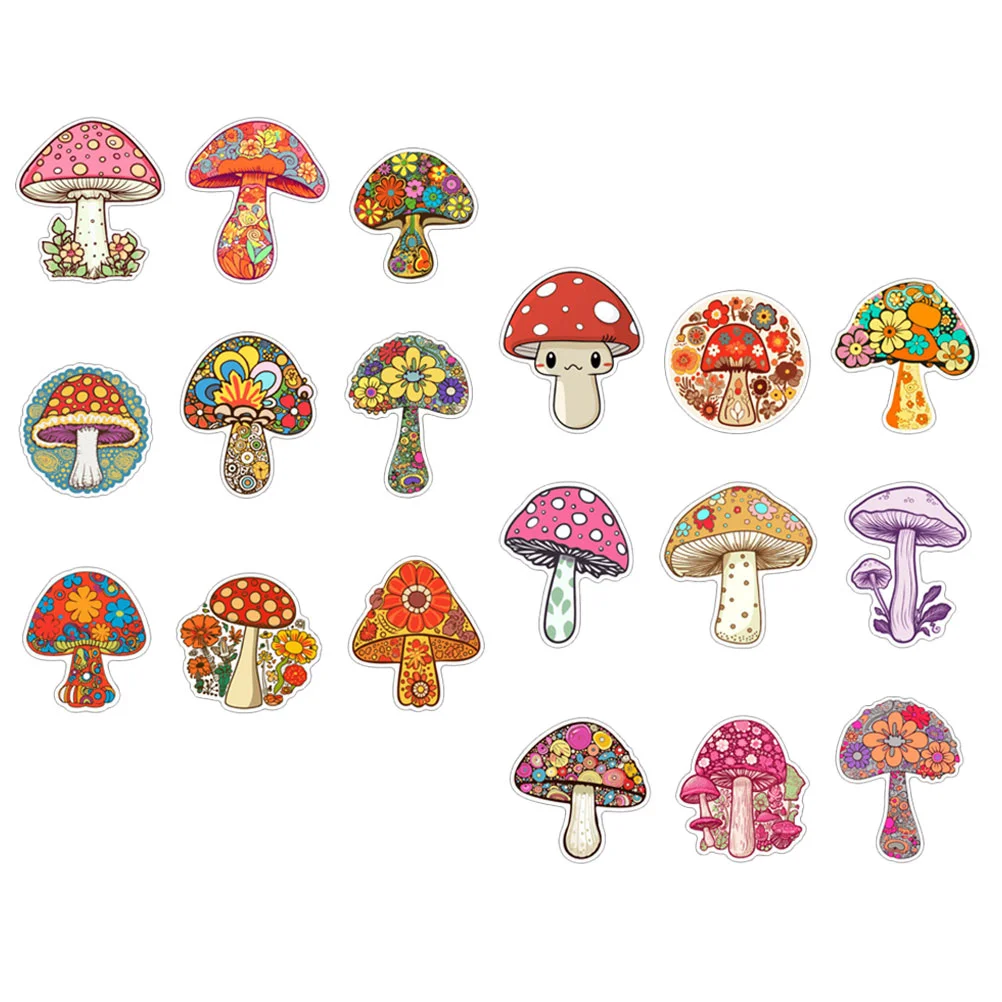 

Mushroom Fridge Magnet Creative Cartoon Sticker Kitchen Accessories Home Decor Refrigerator Magnets Easy Clean Reusable