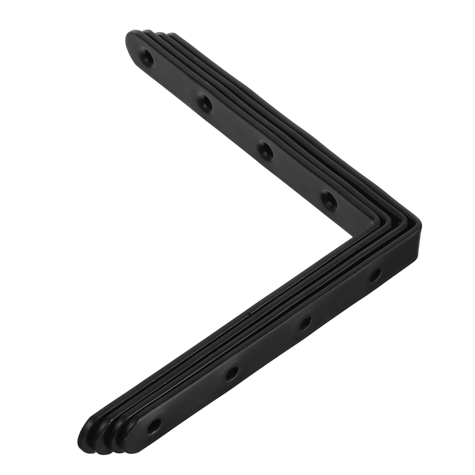 

4pcs Repair Board Bracket Heavy Duty Metal Mending Plate for Fences Bookcases Cabinets Iron Straight Flat Braces