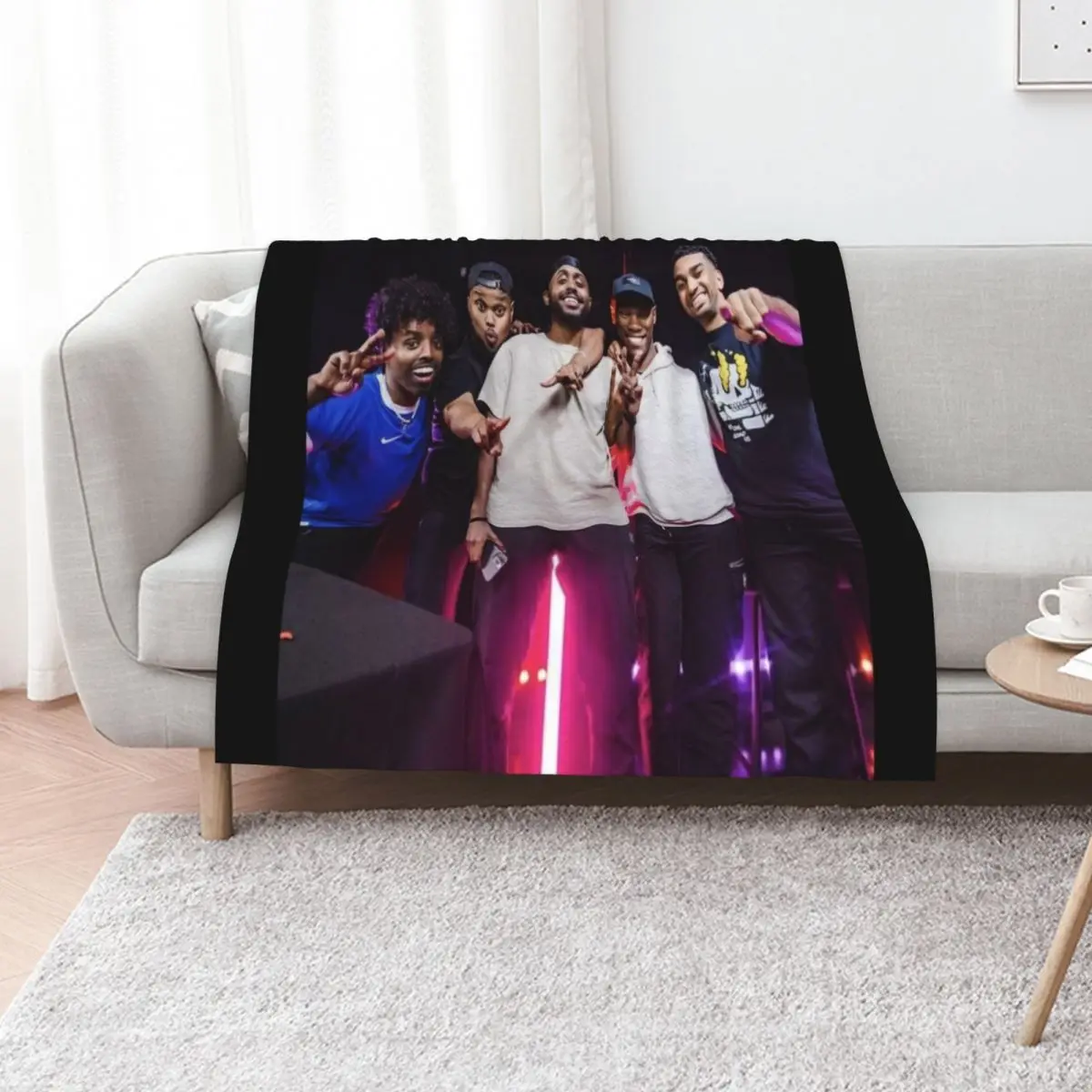 

Beta Squad team Throw Blanket Anti Shedding Soft Fuzzy Blanket for Home