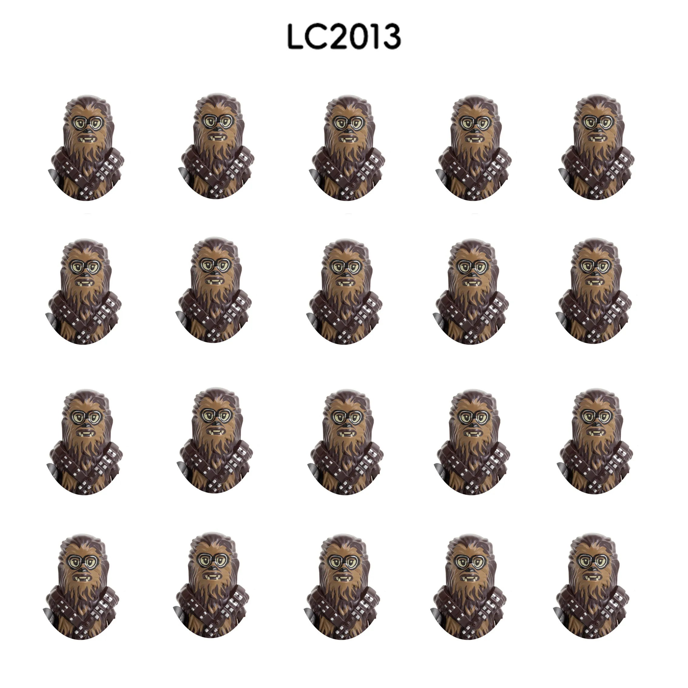 20pcs/set Building Blocks LC2010 LC2017 Brick MY901 Figure Commander Cody LC2013 X1977 Enfys Nest Han solo Medic Clon Trooper