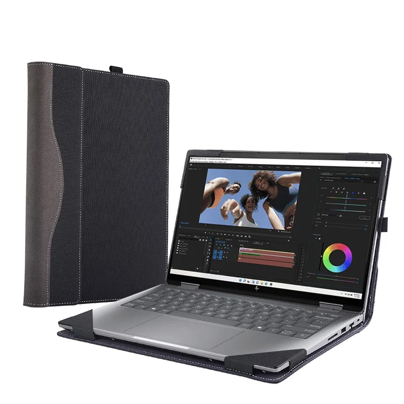 

Detachable Case Cover For Hp Envy X360 14 2024 14-fc 14-fa Spectre 14-eu Laptop Notebook Sleeve Pu Bag Protective Skin