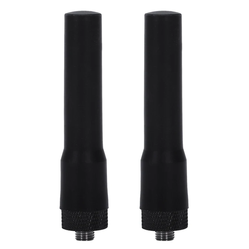 2x sf20 banda dupla SMA-F antena macia para baofeng uv5r uv5ra/plus bf888s preto novo