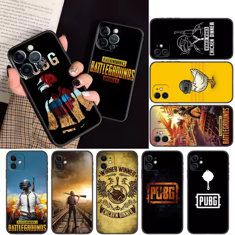 game P-Pubg Soft Silicone Case for Samsung A71 A72 A73 A81 A82 A91 S20 Fe Lite S21 S22 S23 S30 Ultra
