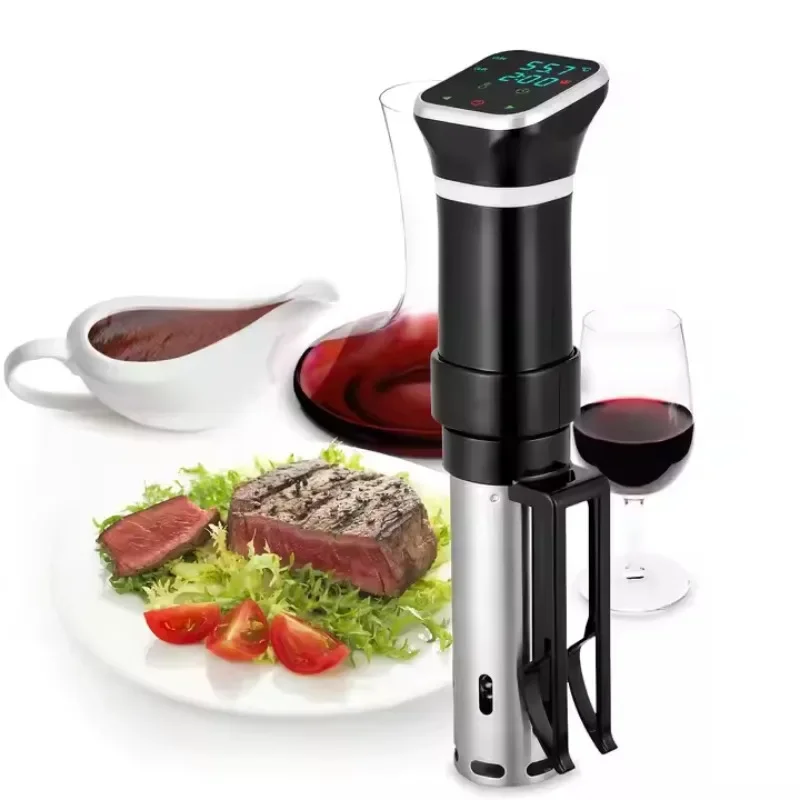 

Sous Vide Cooker 1100W with Timer and App Accurate Temperature Control for Gourmet Cooking