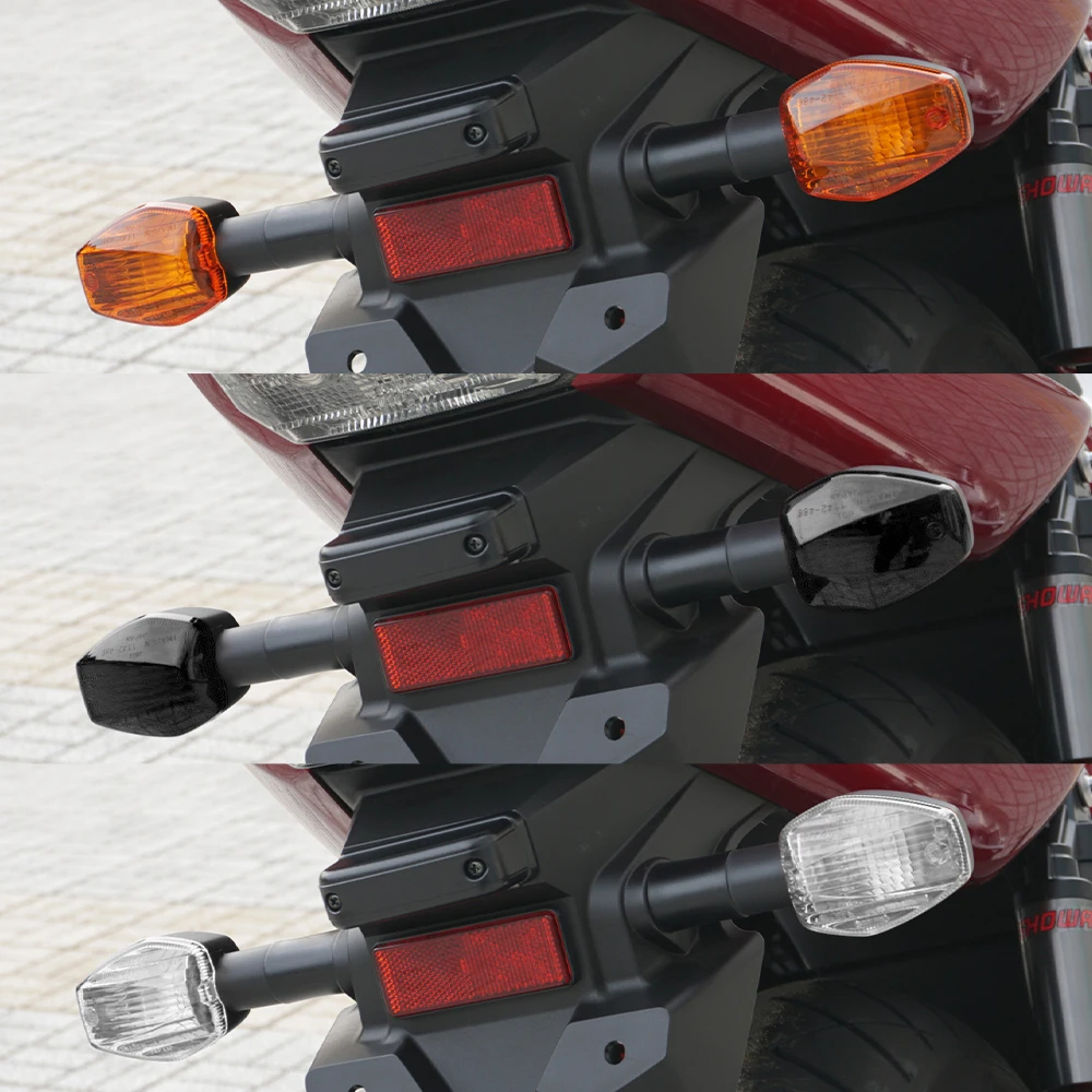 Front Rear Turn Signals For HONDA CB400 SUPER FOUR CB600F CB900F HORNET CB1000R CB1300S Motorcycle Flasher Indicator Light