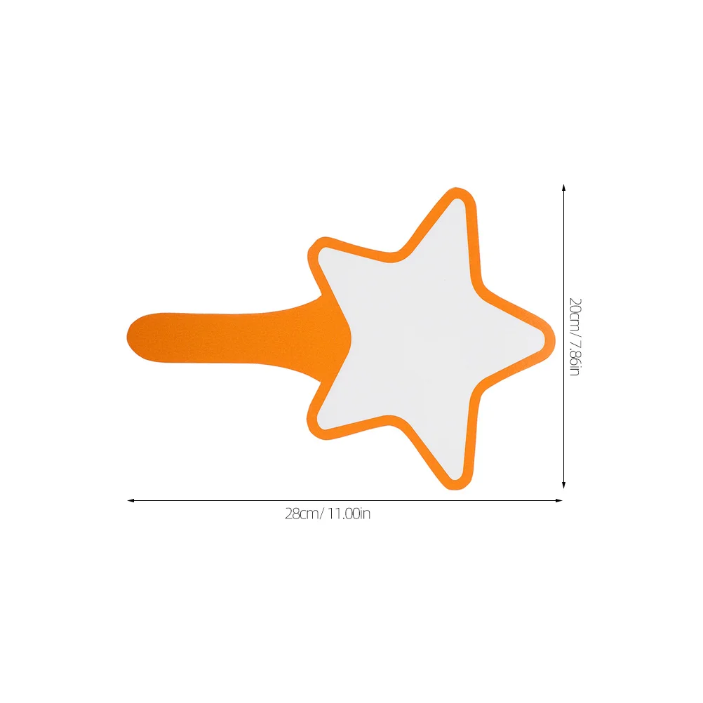 قابلة لإعادة الاستخدام فارغة الجافة محو مجداف النتيجة مجلس خفيفة الوزن المحمولة السبورة التصويت التهديف للفصول الدراسية مزاد Bidding #5