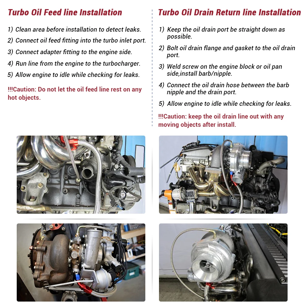 PQY - turbodmychadlo mazat pást drén návrat linky souprava 4AN 10AN pro Toyota supra 1JZ/2JZ 1JZGTE 2JZGTE PQY-TOL22