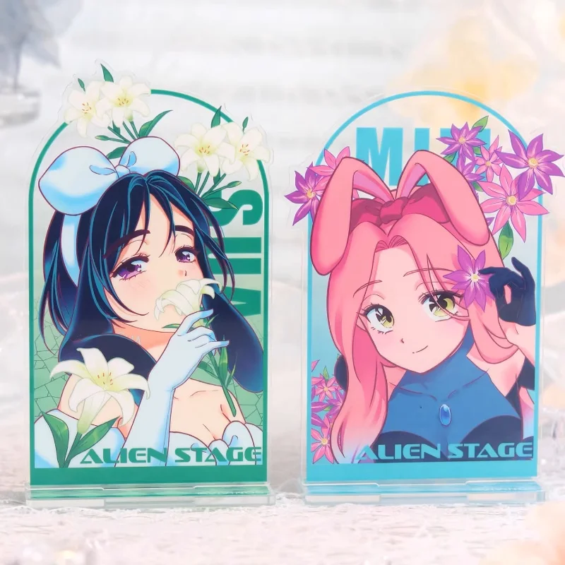 

In Stock Anime Alien Stage Ivan & Till Acrylic Stand Figure Model Action Figurine Desktop Ornament Cosplay Peripheral Gift Toy