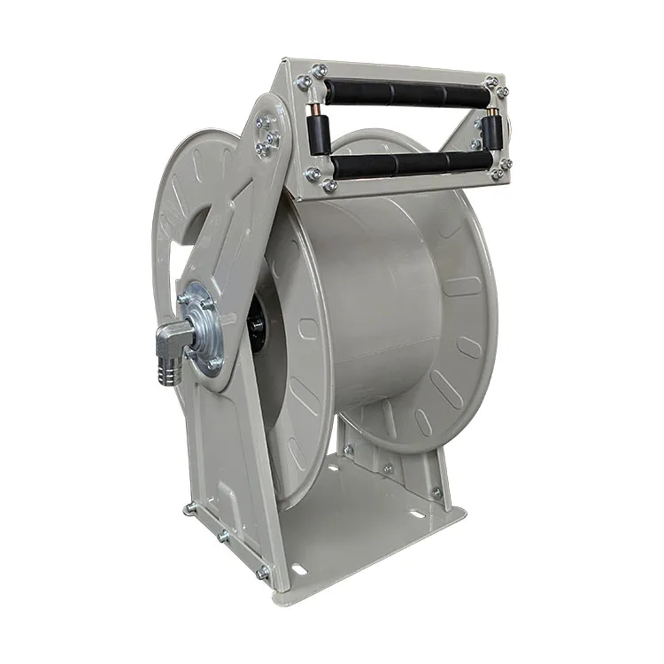 Carrete de manguera de retracción automática, conductor de resorte pesado profesional de 34 pulgadas, 20