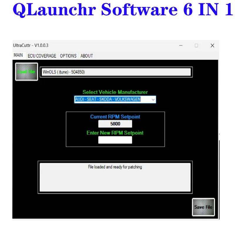 

New HardCut Limiter Diesel + Petrol Engines + Pop&Bang + HARDCUT LIMITER VMAX+ HotStartr + QLaunchr Software 6 IN 1