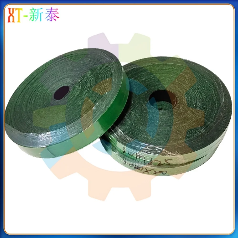 

Best Quality 20mmx30m 25mmx30m 28mmx30m Imported Suction Belt Slow Down Belt Feeder Belt For Heidelberg