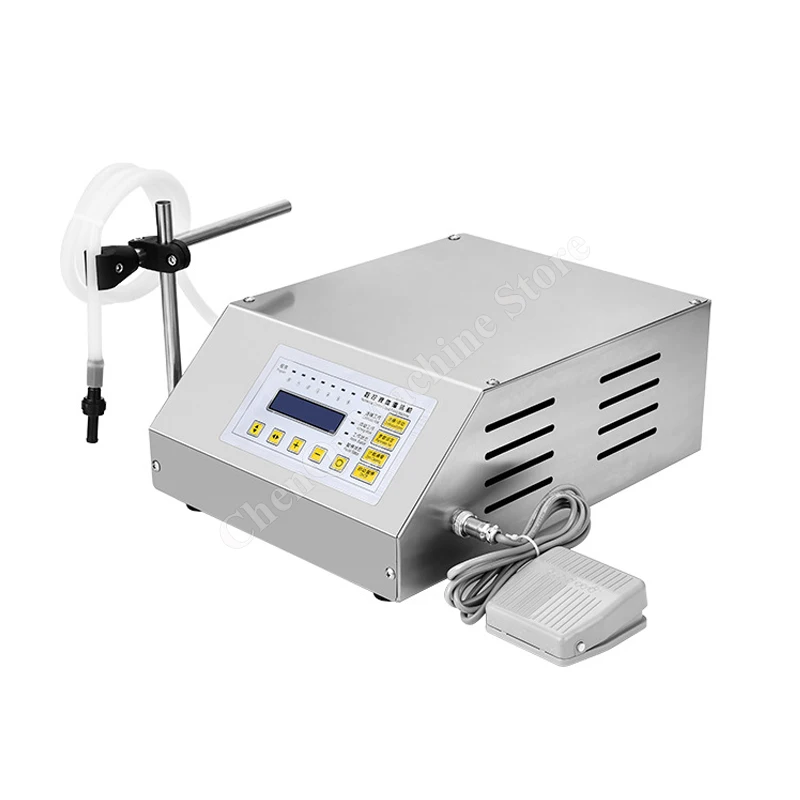 Maszyna do napełniania płynami 220V z cyfrową pompą sterującą, do napełniania butelek z wodą i napojami, 10ML-3000ML, elektryczna maszyna napełniająca.