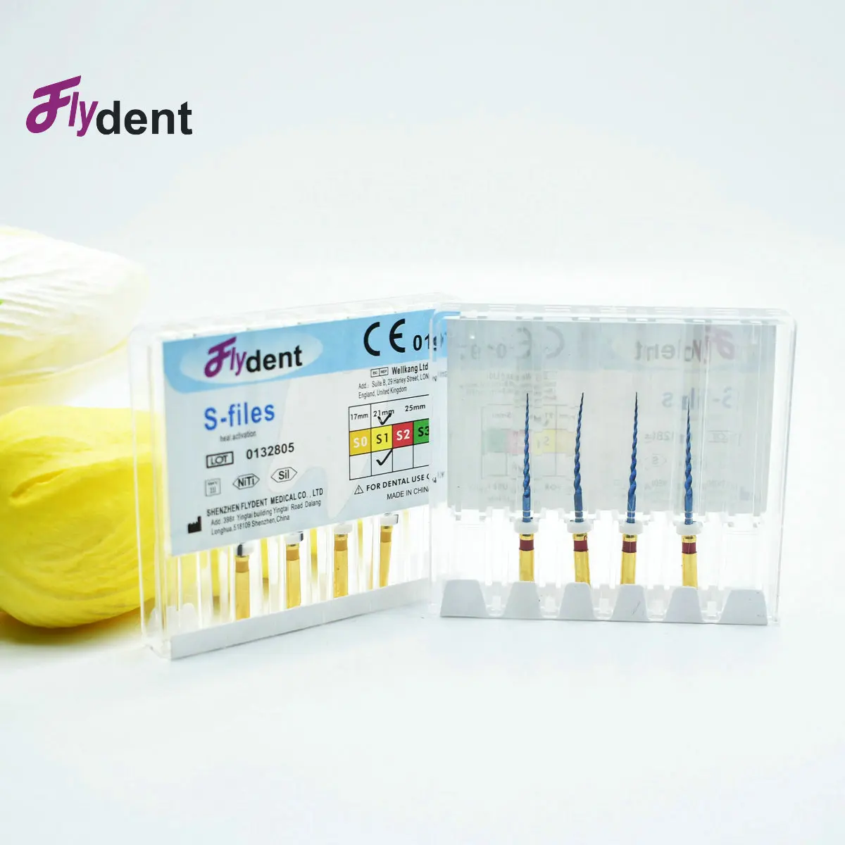 Dental Super S files Flexible Rotary Blue Files Endodontic Niti Files Use For Root Canal Cleaning Dentistry
